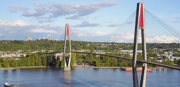 Sky Bridge over Fraser River